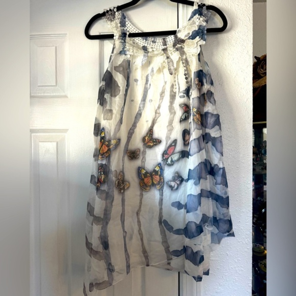Belle France butterfly mini dress